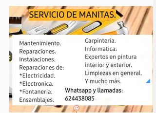 Servicios y mantenimiento. 