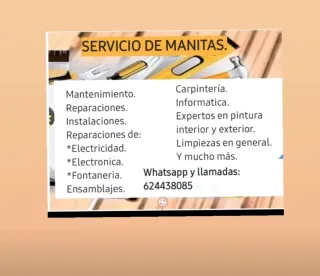 Servicios y mantenimiento.