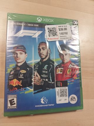 Formula 1 2021 Xbox one F1