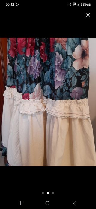 Bata flamenca vestido rociero