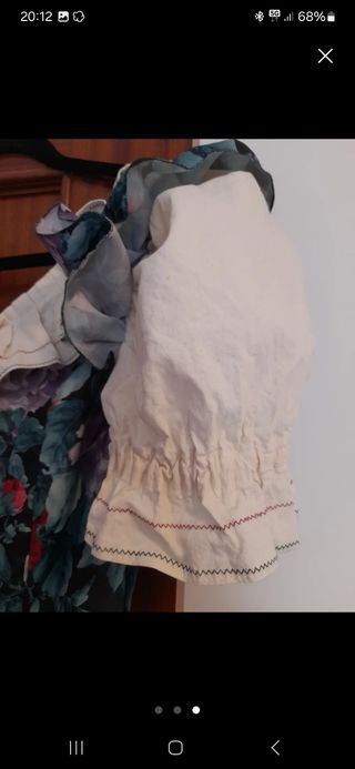 Bata flamenca vestido rociero