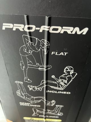 Bicicleta Proform Reclinable