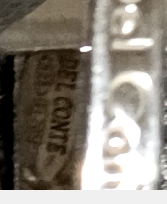 Ciondolo argento 925 marchio Del Conte