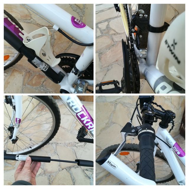 Bicicleta Rockrider 5.0 Lady 26" con accesorios