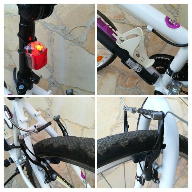 Bicicleta Rockrider 5.0 Lady 26" con accesorios