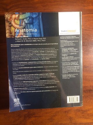 Anatomía para estudiantes Gray 2ªedición