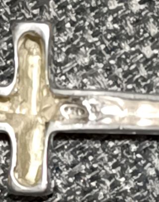 Crocifisso stilizzato argento 925