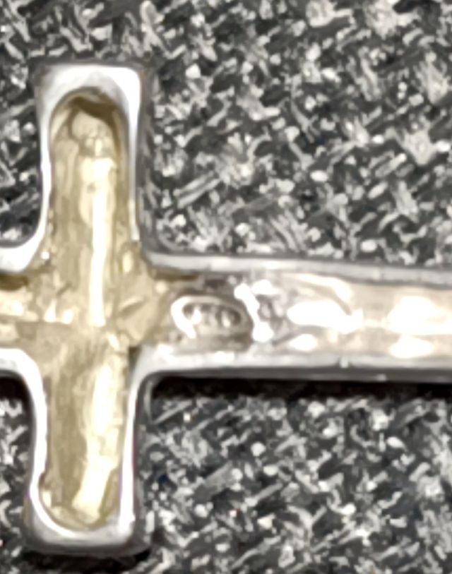 Crocifisso stilizzato argento 925