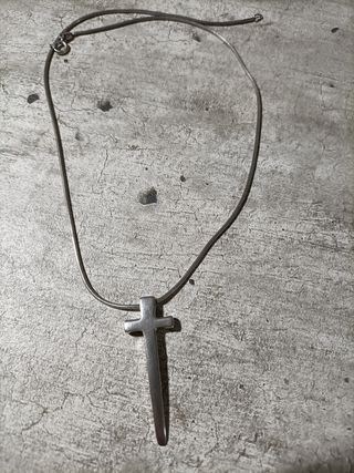 Crocifisso stilizzato argento 925