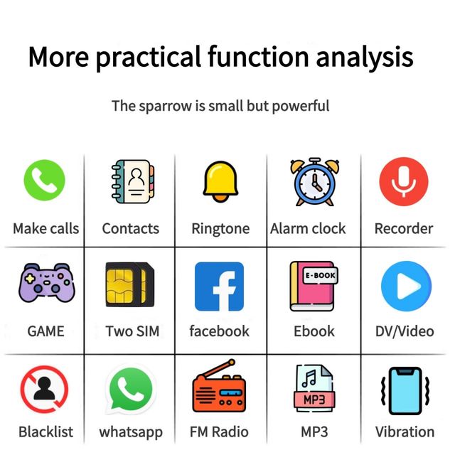 Telefono plegable 2 sim
