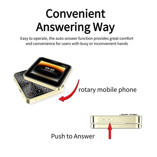 Telefono plegable 2 sim