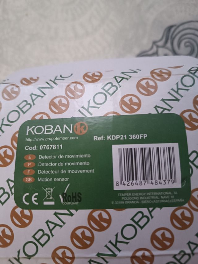 Detector de movimiento KOBAN KDP21