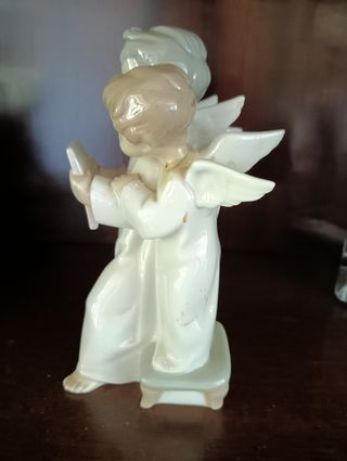 Figura porcelana Lladró ángeles