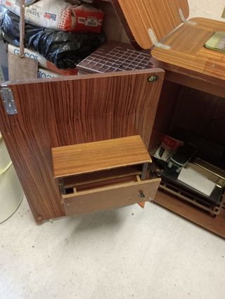 Máquina de coser antigua