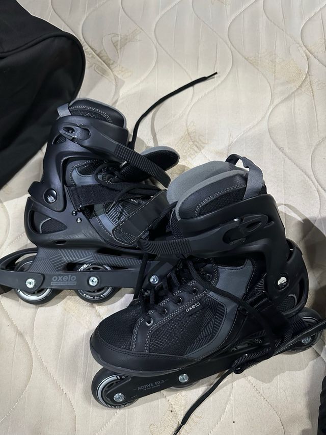 Patines Oxelo + protecciones