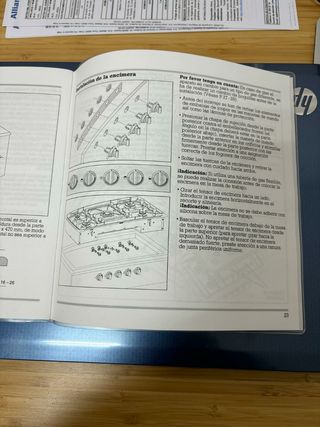 Placa gas GAGGENAU de 5 fuegos