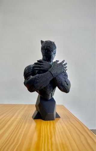 Busto Black Panther impresión 3D