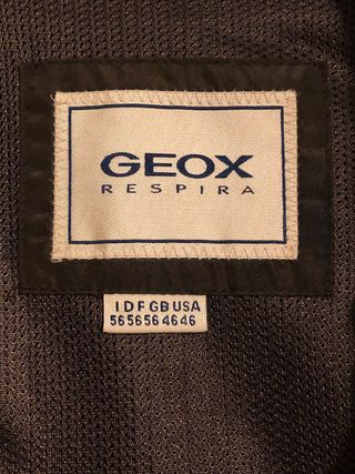Cazadora cuero Geox