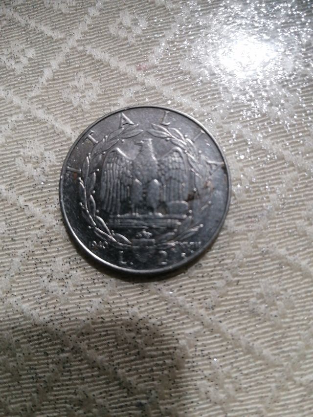 Moneta. da 2 lire. 1940