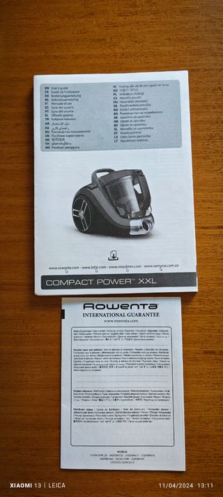 Aspiradora Rowenta Compact Power