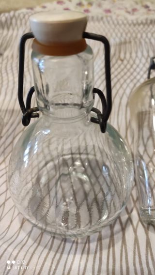 Bottigliette in vetro vintage