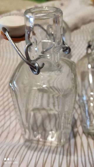 Bottigliette in vetro vintage