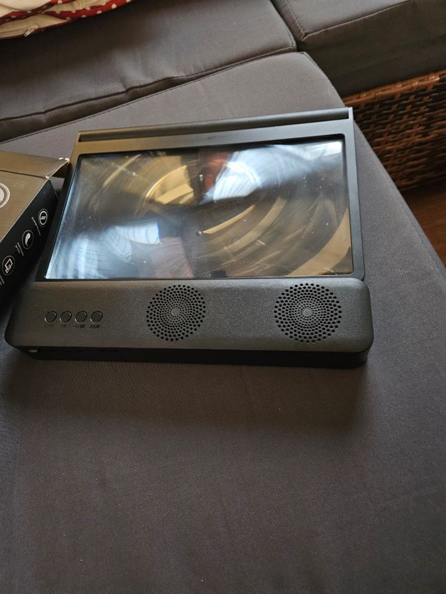 Amplificador pantalla móvil con altavoz