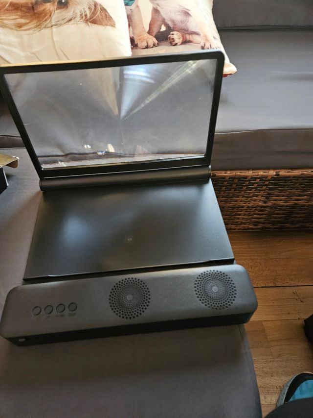 Amplificador pantalla móvil con altavoz