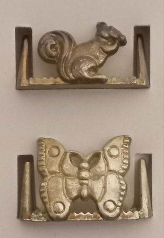 Segnaposto silver plated.