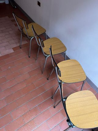 Sedie in formica