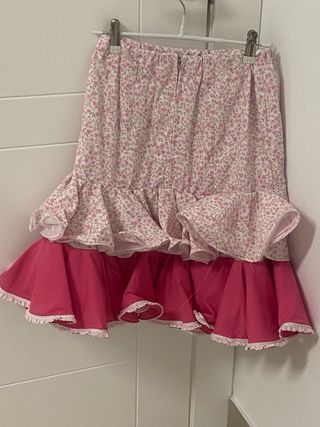 falda flamenca mujer