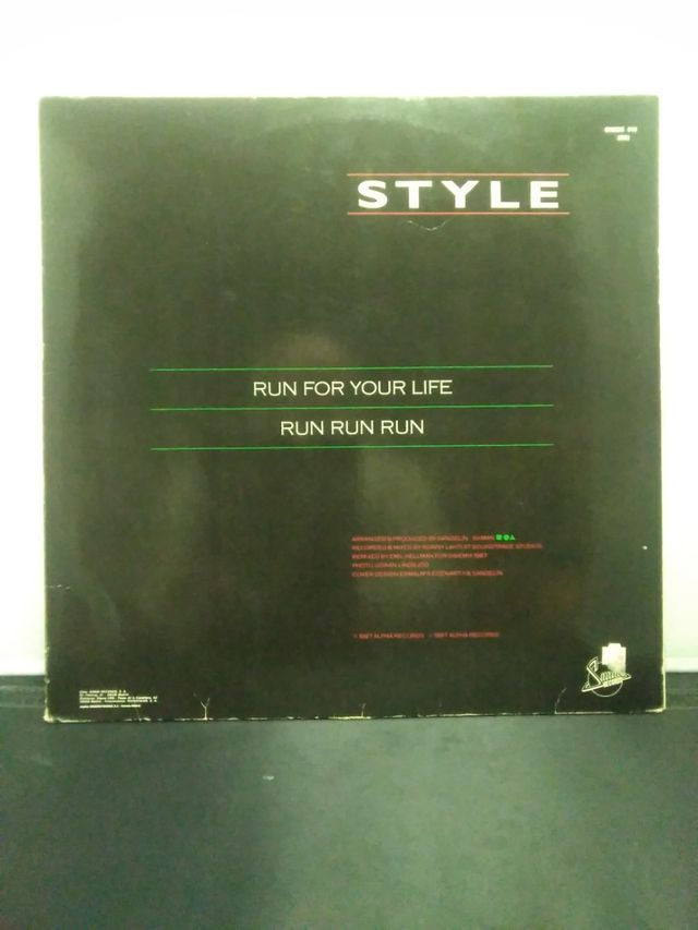 Style - Run For Your Life