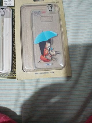 3 fundas galaxy S8 plus