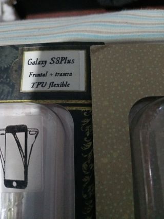 3 fundas galaxy S8 plus