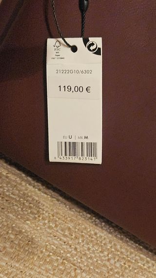 Bolso piel ADOLFO DOMINGUEZ