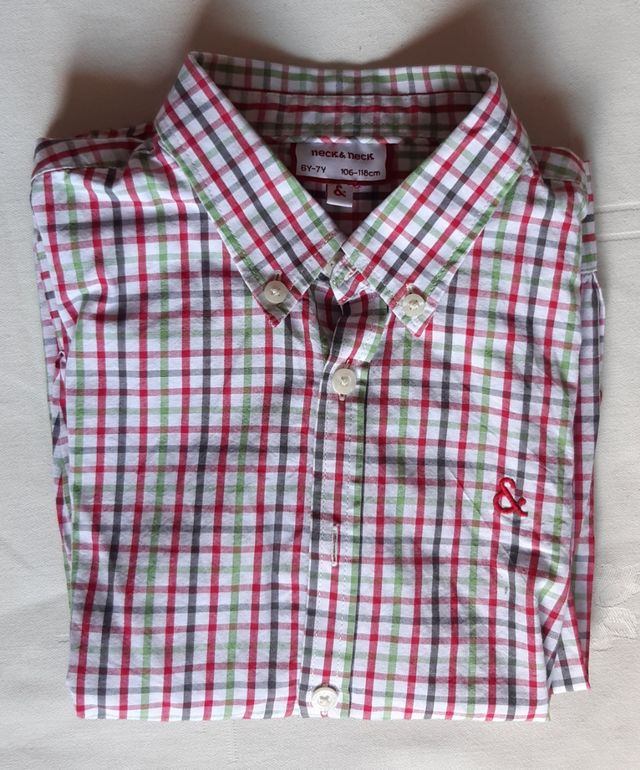 Camisa Neck Neck 6-7 años