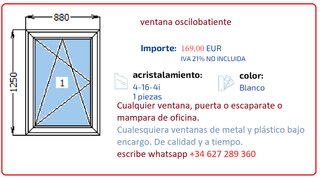 VENTANAS Y PUERTAS DE PVC