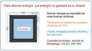 VENTANAS Y PUERTAS DE PVC