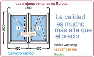 VENTANAS Y PUERTAS DE PVC
