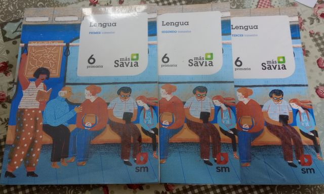Lengua SM más Savia, 6 primaria