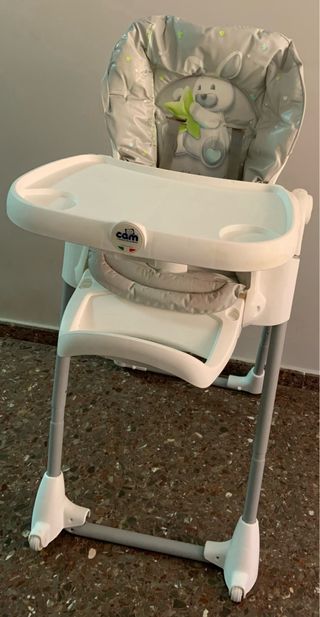 Trona cómoda, práctica e impecable