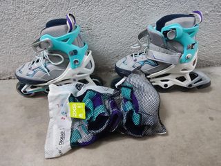 Patines de ruedas niña