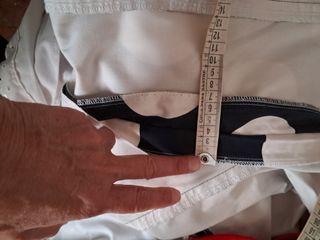 Traje flamenca clásico negro blanco
