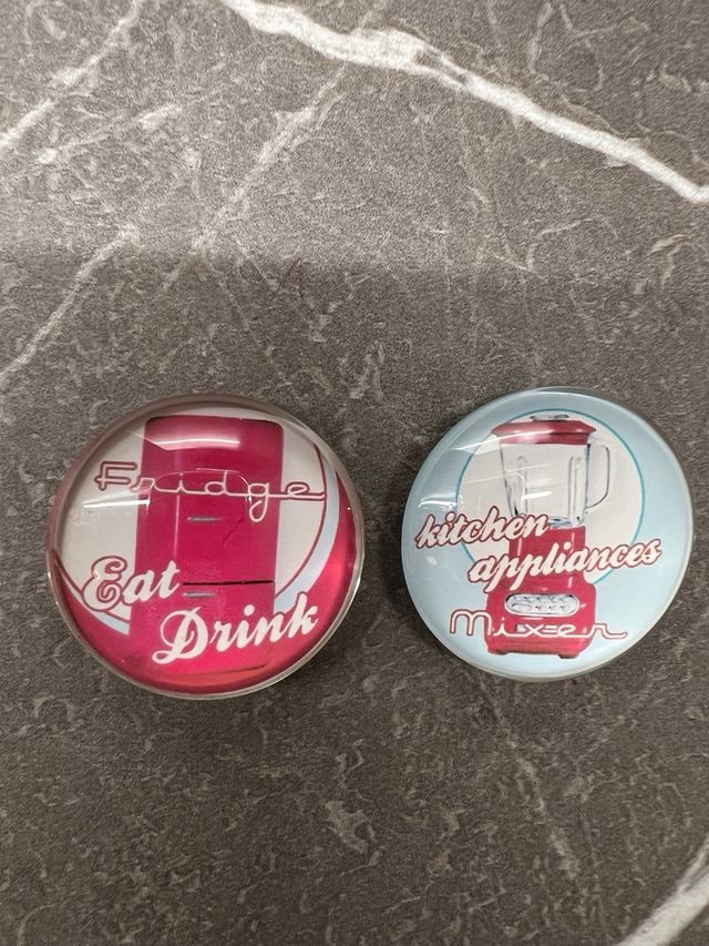 Calamite da frigo stile anni ‘50 USA