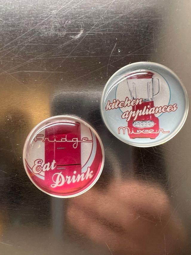 Calamite da frigo stile anni ‘50 USA