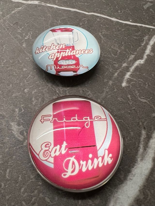 Calamite da frigo stile anni ‘50 USA