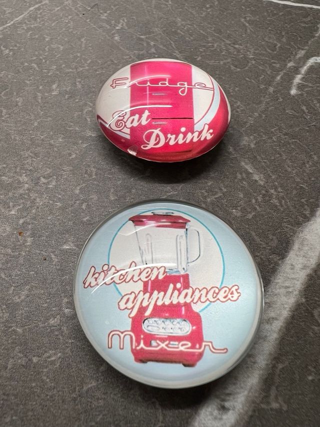 Calamite da frigo stile anni ‘50 USA