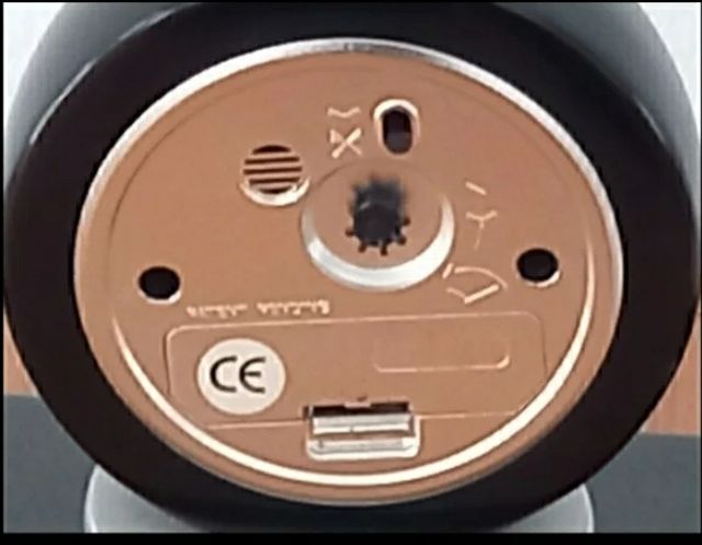 Orologio argento da scrittoio o scrivania