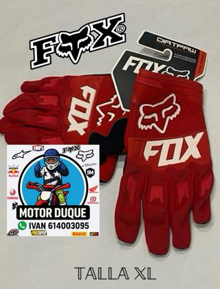 Guantes fox pit bike enduro cross descenso