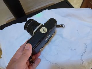 Cámara de fotos y teleobjetivo